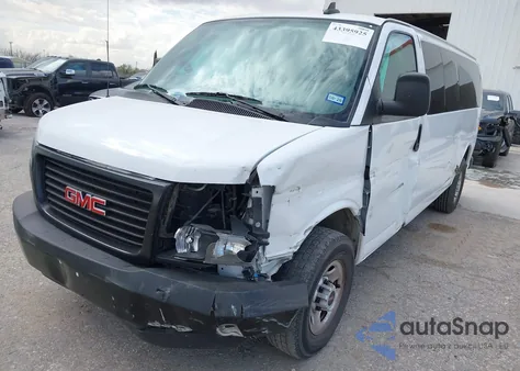 2023 GMC Savana Passenger Rwd 3500 Extended Wheelbase Ls z USA, uszkodzony, nr VIN 1GJZ7NFP3P1161461